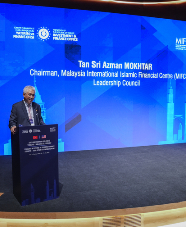 Malezya Uluslararası İslami Finans Merkezi Liderlik Konseyi Başkanı Tan Sri Azman Mokhtar